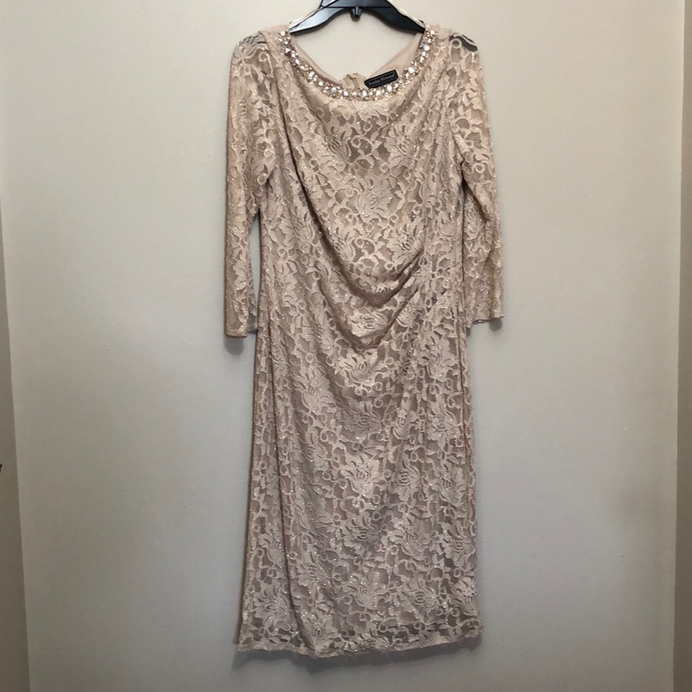 Gold Women’s Cocktail Dress